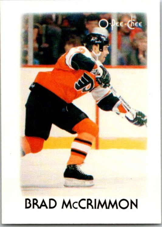 1987-88 O-Pee-Chee Minis #27 Brad McCrimmon  Philadelphia Flyers  V84276 Image 1