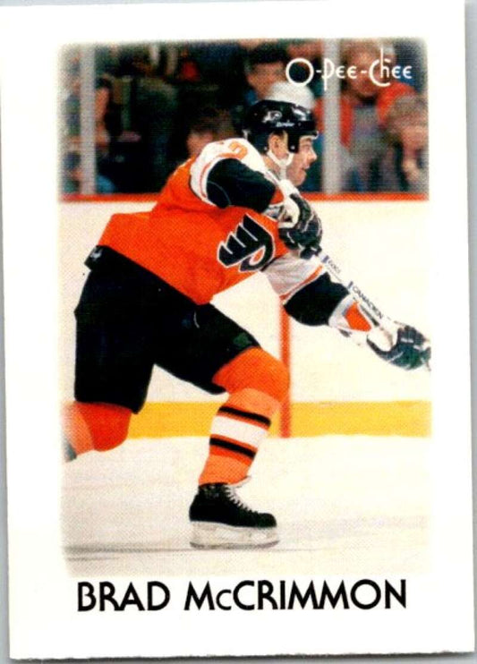 1987-88 O-Pee-Chee Minis #27 Brad McCrimmon  Philadelphia Flyers  V84277 Image 1
