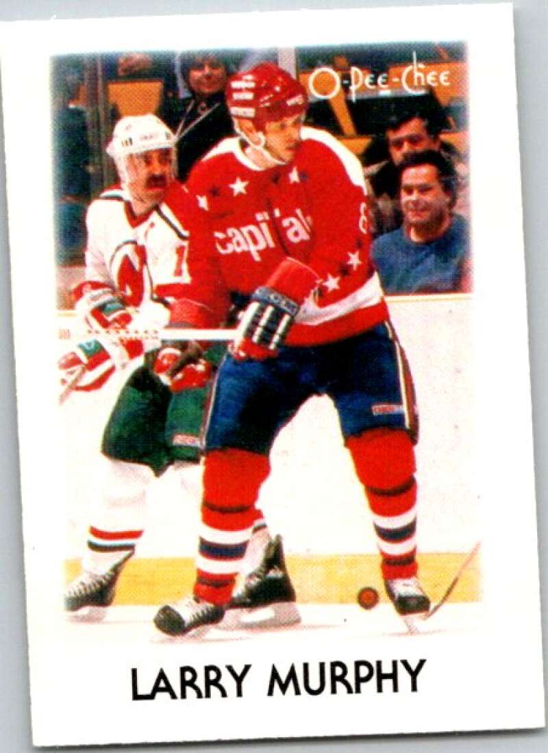 1987-88 O-Pee-Chee Minis #31 Larry Murphy  Washington Capitals  V84288 Image 1