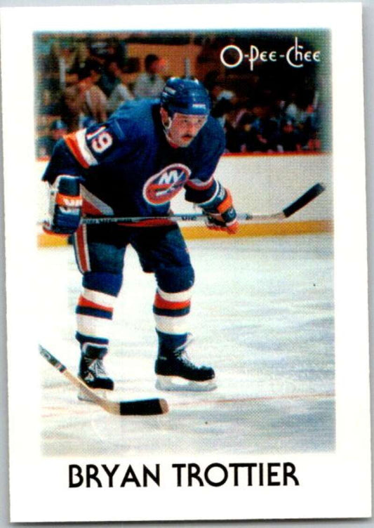 1987-88 O-Pee-Chee Minis #41 Bryan Trottier  New York Islanders  V84341 Image 1