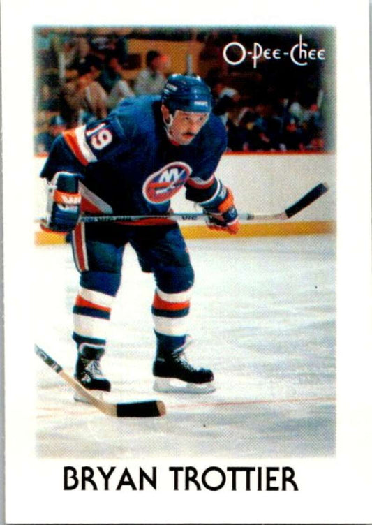 1987-88 O-Pee-Chee Minis #41 Bryan Trottier  New York Islanders  V84342 Image 1