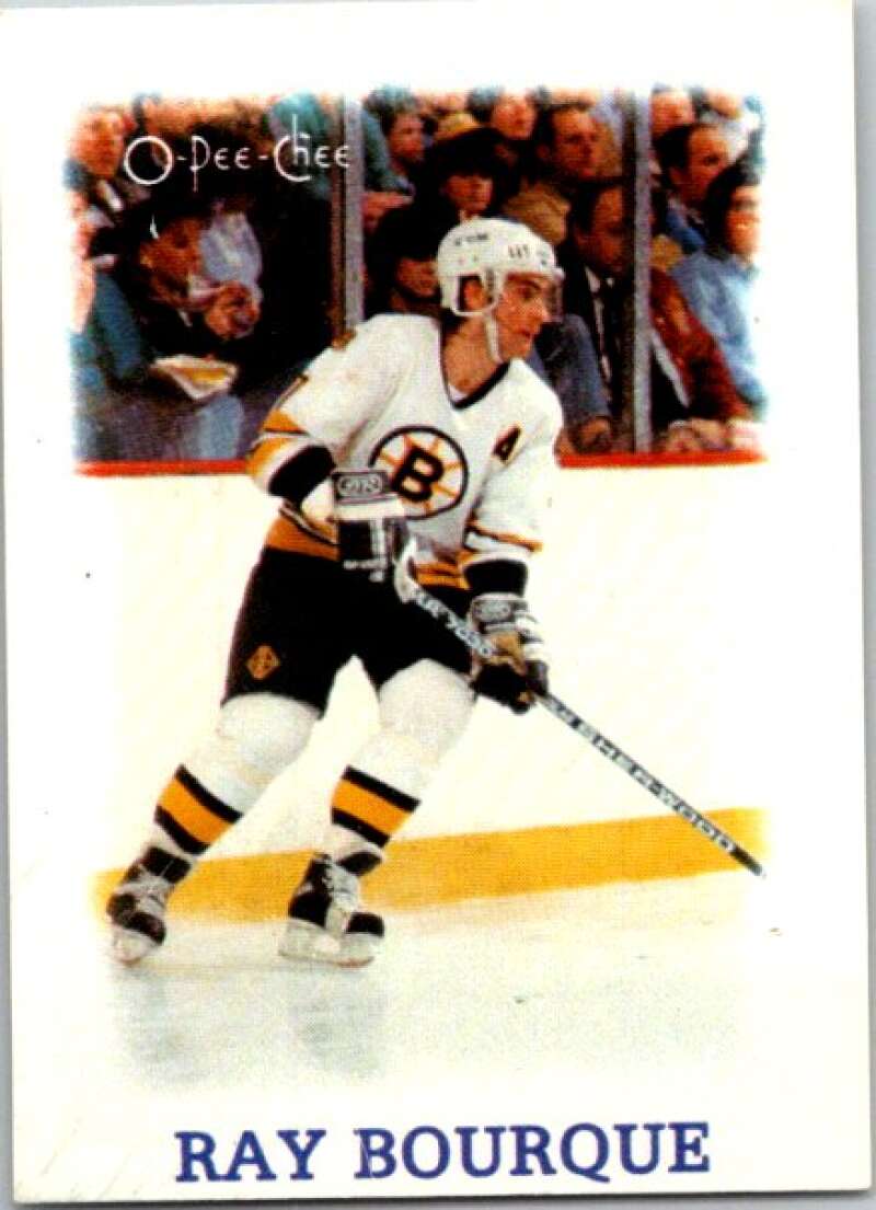 1988-89 O-Pee-Chee Minis #3 Ray Bourque  Boston Bruins  V84356 Image 1