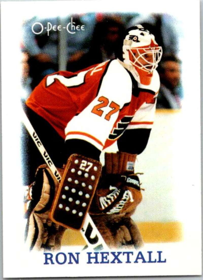 1988-89 O-Pee-Chee Minis #14 Ron Hextall  Philadelphia Flyers  V84390 Image 1