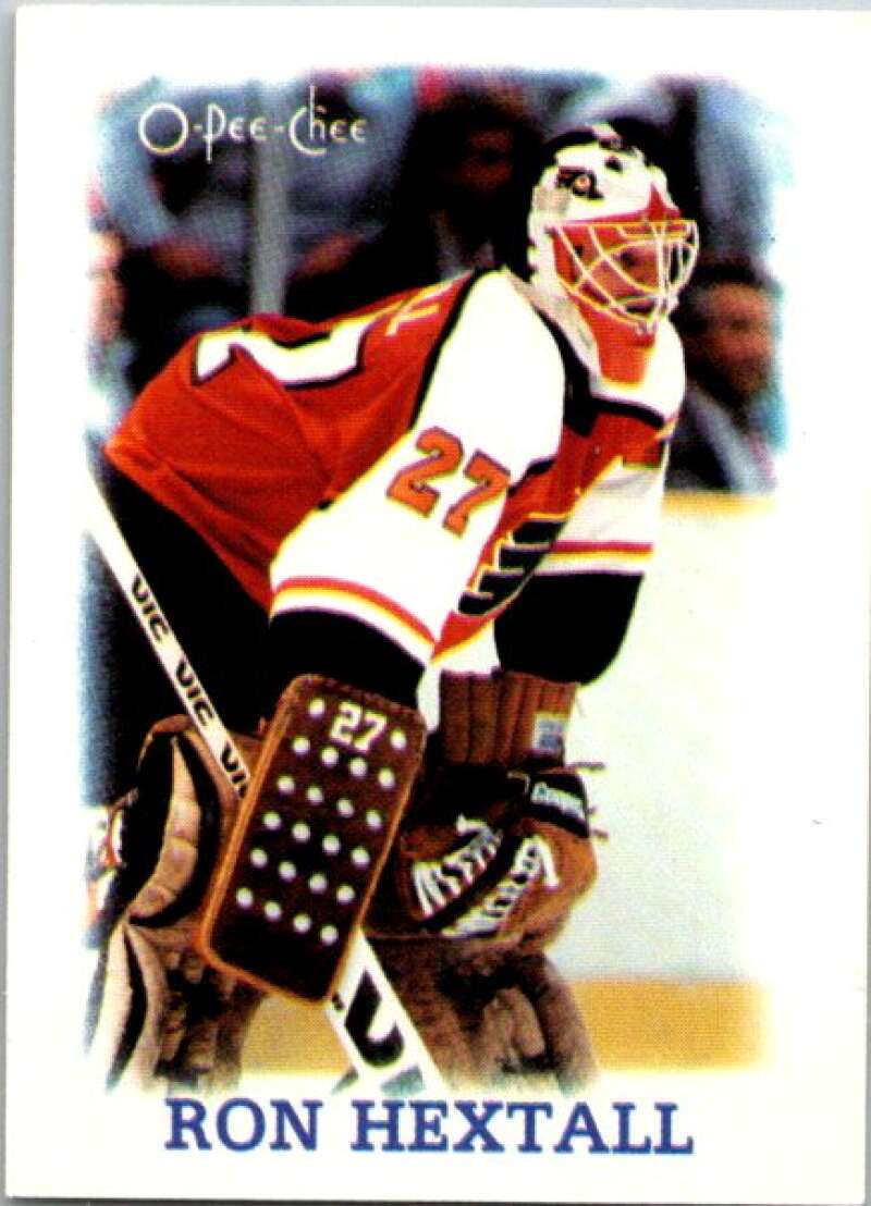 1988-89 O-Pee-Chee Minis #14 Ron Hextall  Philadelphia Flyers  V84391 Image 1