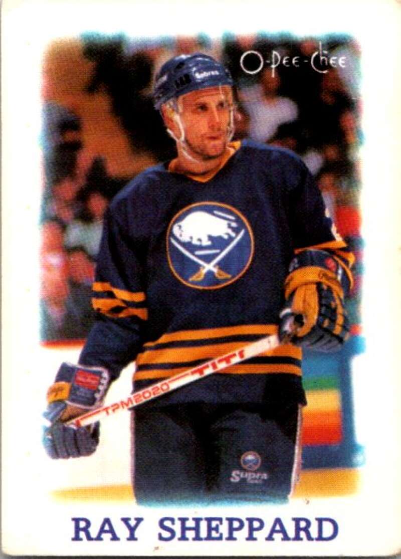 1988-89 O-Pee-Chee Minis #35 Ray Sheppard  Buffalo Sabres  V84450 Image 1
