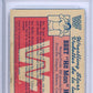 1987 O-Pee-Chee WWF #1 Bret Hit Man Hart Rookie Authentic Encased Image 2