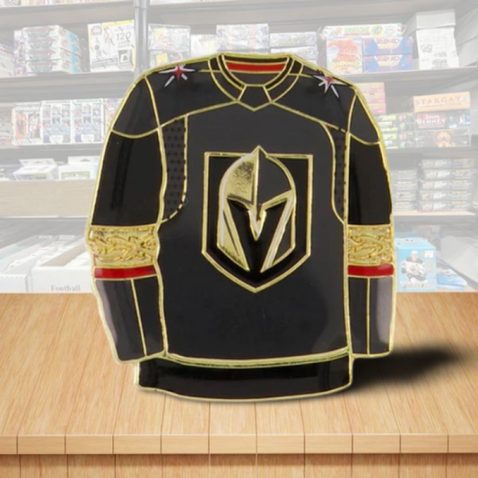 Vegas Golden Knights Jersey Home Hockey Pin - Butterfly Clutch Backing Image 1