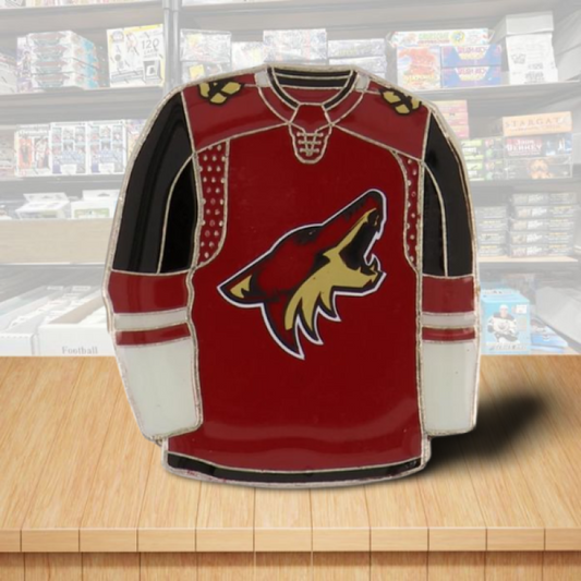 Arizona Coyotes Jersey Home Hockey Pin - Butterfly Clutch Backing Image 1