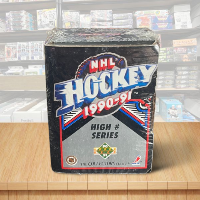 1990-91 Upper Deck High Series Hockey Hobby Sealed Factory Boxed Set - 401-550 Image 1
