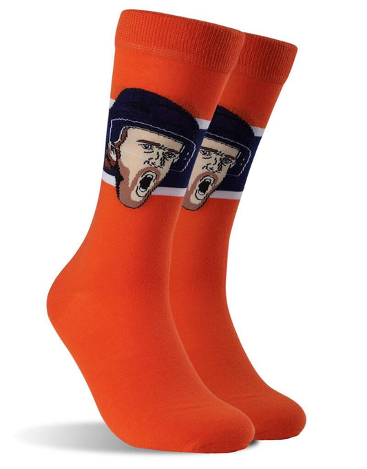 Connor McDavid Edmonton Oilers Official Major League Socks New in Package Image 1