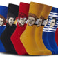 Wayne Gretzky Edmonton Oilers Official Major League Socks New in Package Image 3