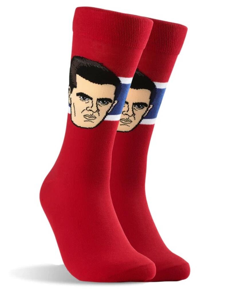 Rocket Richard Montreal Canadiens Official Major League Socks New in Package Image 1