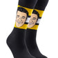Mario Lemieux Pittsburgh Penguins Official Major League Socks New in Package Image 1