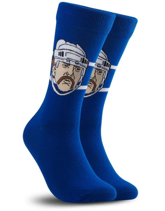 Wendel Clark Toronto Maple Leafs Official Major League Socks New in Package Image 1