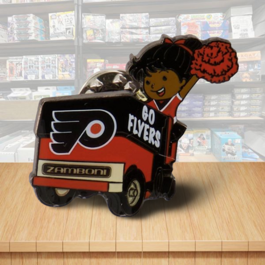 Philadelphia Flyers Mascot Zamboni NHL Hockey Pin - Butterfly Clutch Backing Image 1
