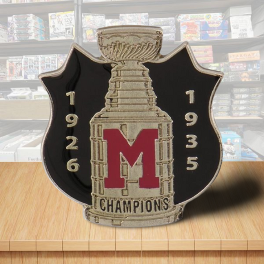 Montreal Maroons Stanley Cup NHL Hockey Pin - Butterfly Clutch Backing Image 1