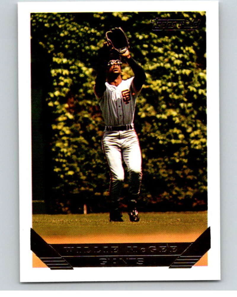1993 Topps Gold #435 Willie McGee  San Francisco Giants  V84486 Image 1
