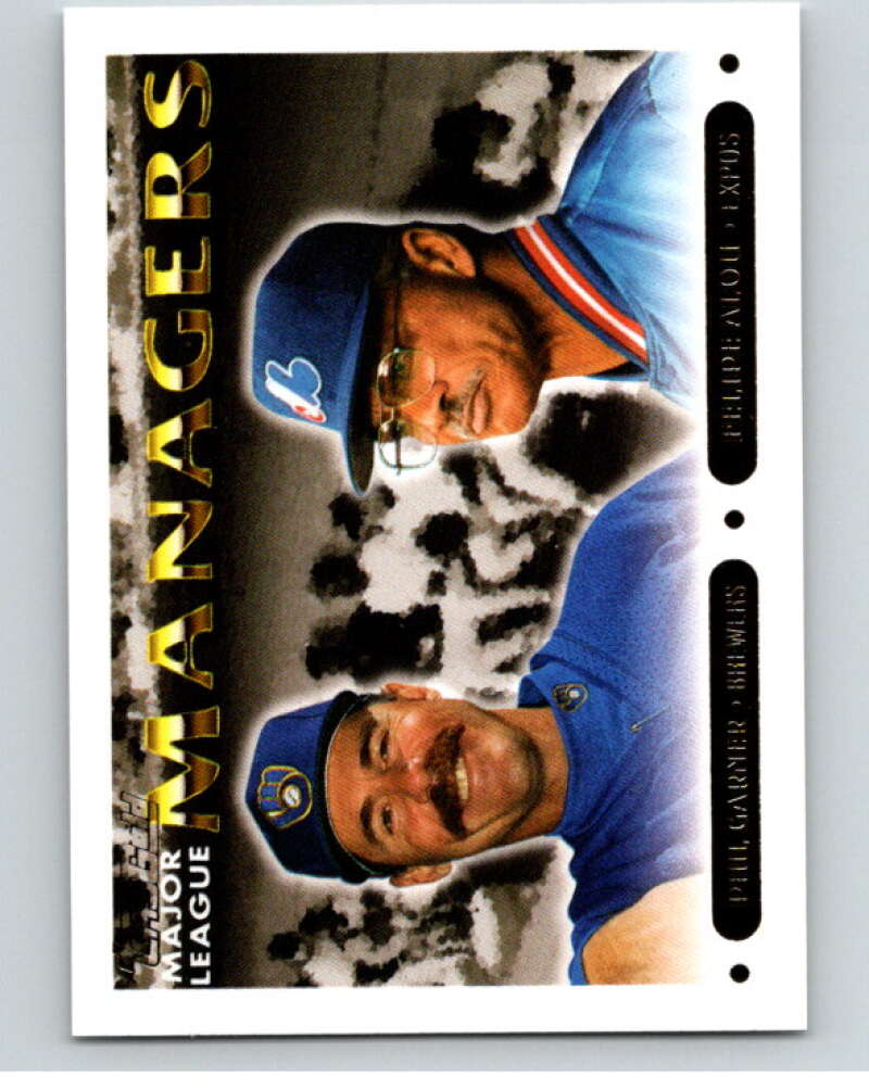 1993 Topps Gold #508 Phil Garner/Felipe Alou MG   V84493 Image 1