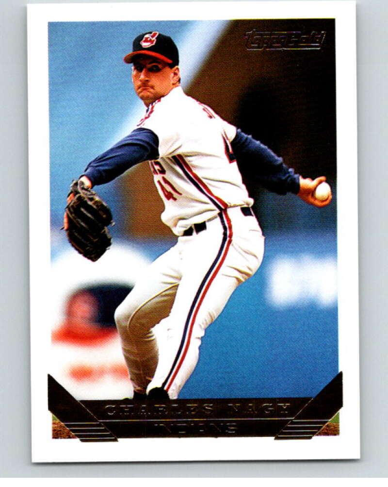 1993 Topps Gold #730 Charles Nagy  Cleveland Indians  V84514 Image 1