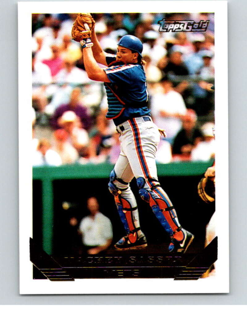 1993 Topps Gold #788 Mackey Sasser  New York Mets  V84516 Image 1