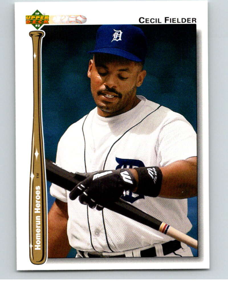 1992 Upper Deck Home Run Heroes #HR2 Cecil Fielder   V84520 Image 1