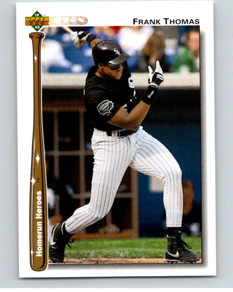 1992 Upper Deck Home Run Heroes #HR8 Frank Thomas   V84523 Image 1