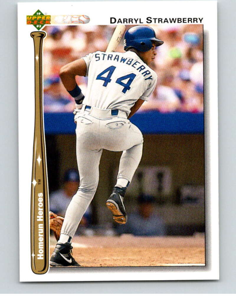 1992 Upper Deck Home Run Heroes #HR16 Darryl Strawberry  V84535 Image 1