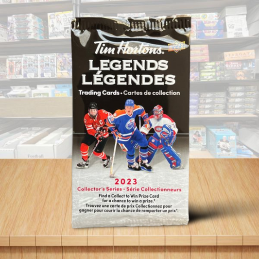 2022-23 Upper Deck Tim Hortons Legends Hockey Hobby Pack - Canadian Exclusive  Image 1