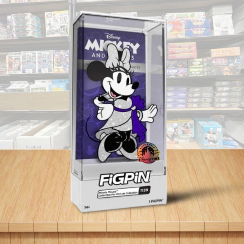 FiGPiN #1139 Minnie Mouse Collector Pin - Disney Park Limited Edition 100th ANN. Image 1