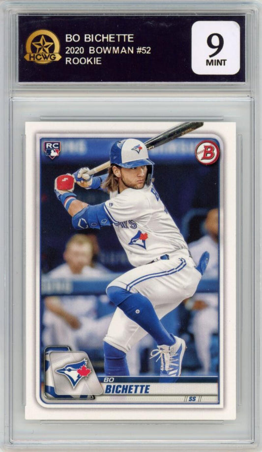 2020 Bowman #52 Bo Bichette Rookie RC Toronto Blue Jays HCWG 9 Image 1