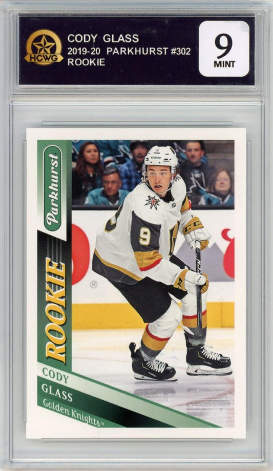 2019-20 Parkhurst #302 Cody Glass Rookie RC Golden Knights HCWG 9 Image 1