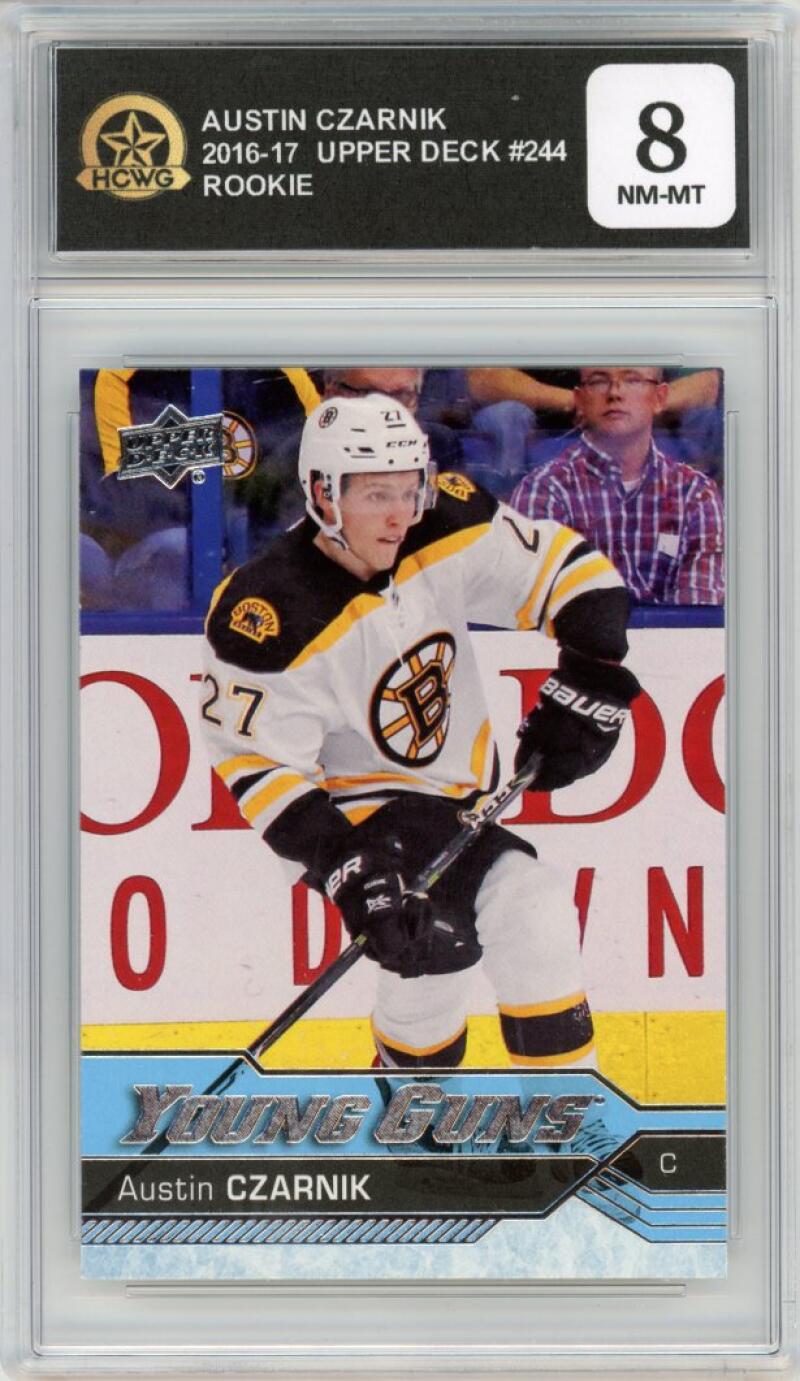 2016-17 Upper Deck #244 Austin Czarnik Young Guns Rookie RC HCWG 8 Image 1