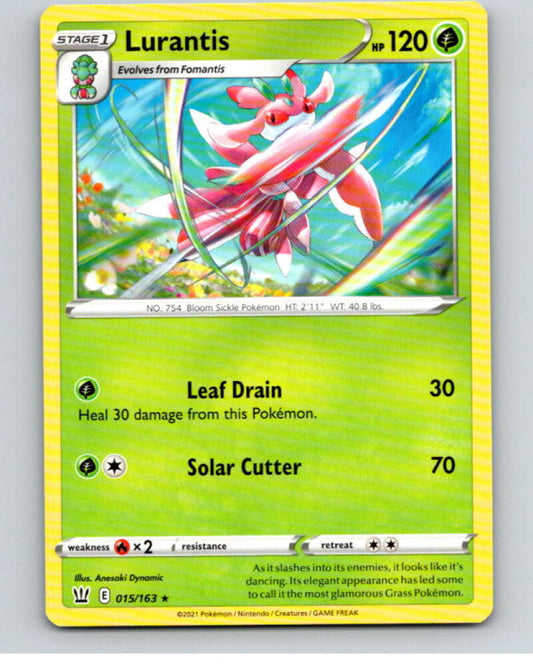 2021 Pokemon S&S Battle Styles #15 Lurantis R V84588 Image 1