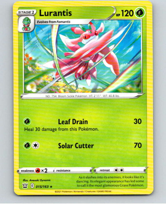 2021 Pokemon S&S Battle Styles #15 Lurantis R V84589 Image 1