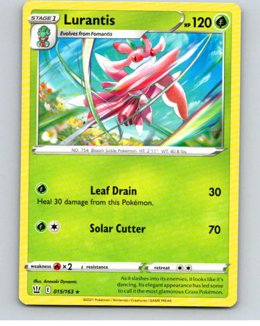 2021 Pokemon S&S Battle Styles #15 Lurantis R V84590 Image 1