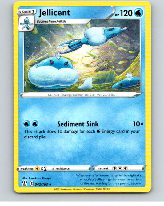 2021 Pokemon S&S Battle Styles #42 Jellicent R V84645 Image 1