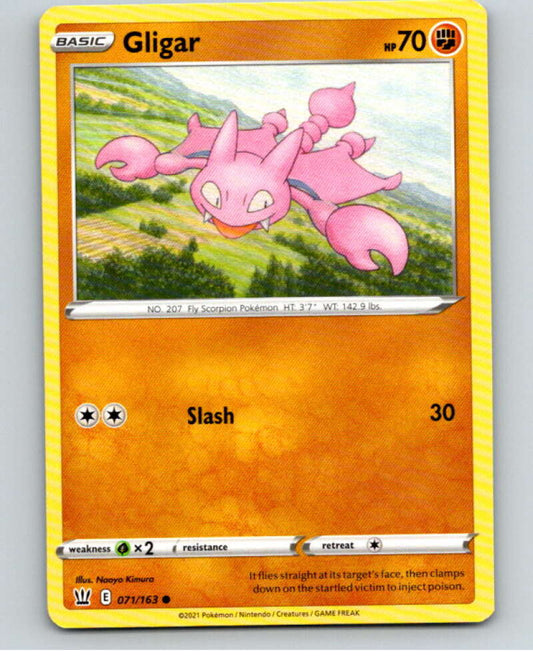 2021 Pokemon S&S Battle Styles #71 Gligar C V84717 Image 1