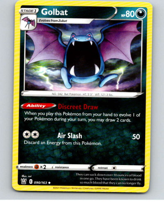 2021 Pokemon S&S Battle Styles #90 Golbat U V84755 Image 1