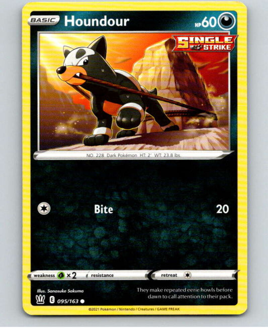 2021 Pokemon S&S Battle Styles #95 Houndour C V84769 Image 1