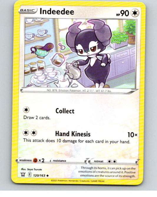 2021 Pokemon S&S Battle Styles #120 Indeedee U V84827 Image 1