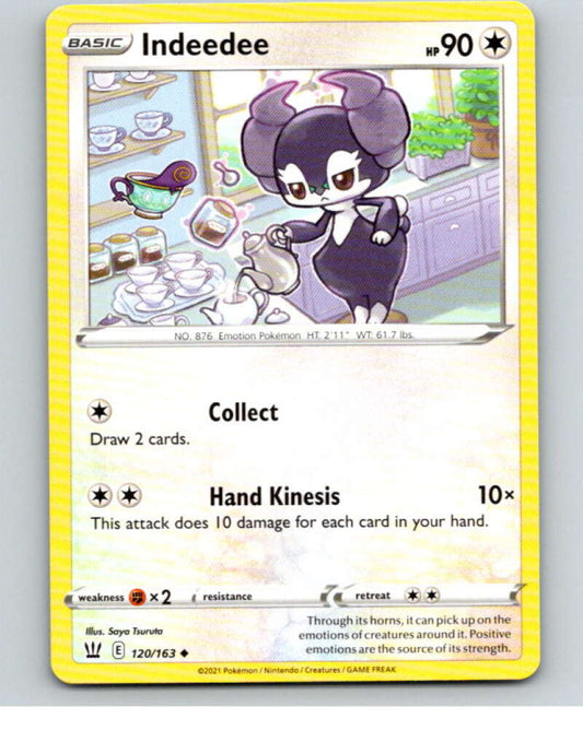 2021 Pokemon S&S Battle Styles #120 Indeedee U V84828 Image 1