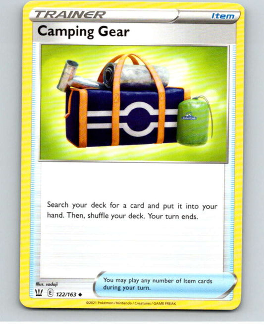 2021 Pokemon S&S Battle Styles #122 Camping Gear U V84832 Image 1