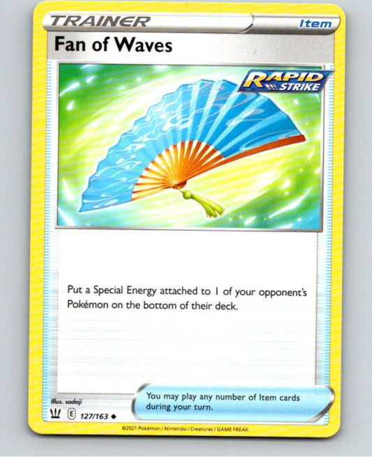 2021 Pokemon S&S Battle Styles #127 Fan of Waves U V84842 Image 1