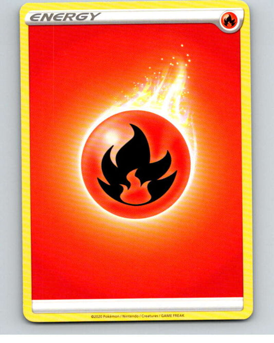 2021 Pokemon S&S Battle Styles Fire Energy Card V84877 Image 1