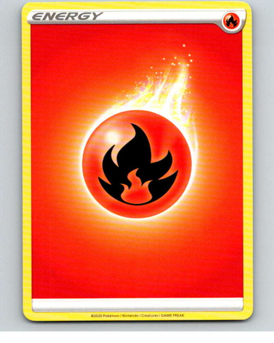 2021 Pokemon S&S Battle Styles Fire Energy Card V84879 Image 1