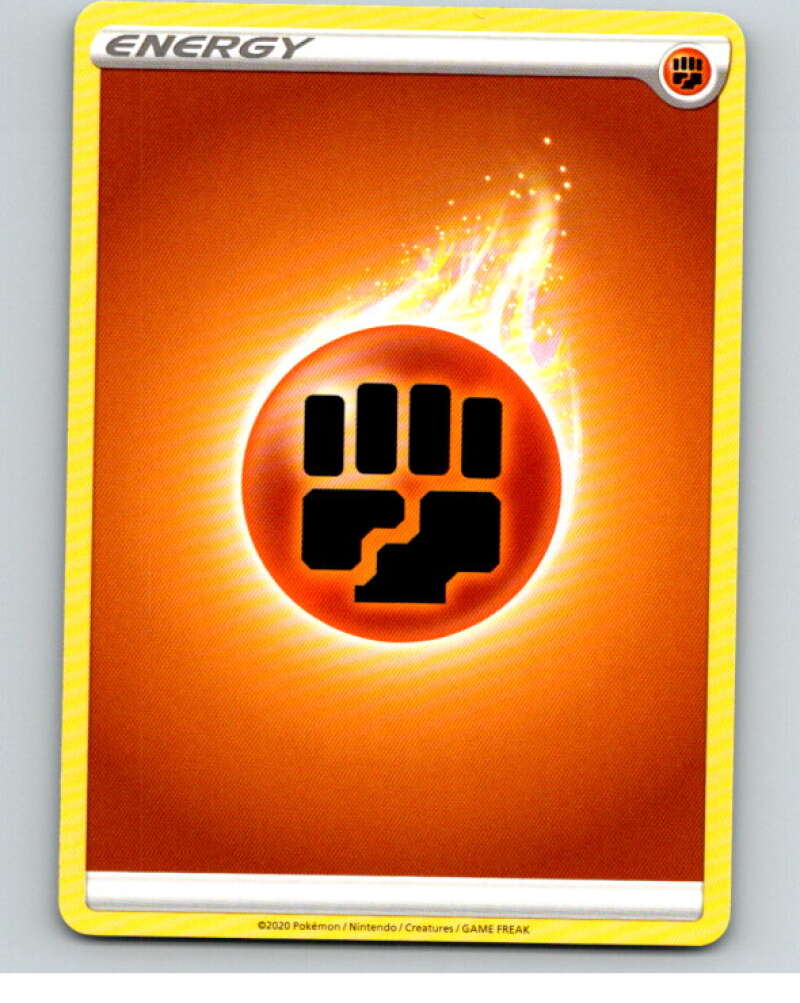 2021 Pokemon S&S Battle Styles Fightnig Energy Card V84884 Image 1