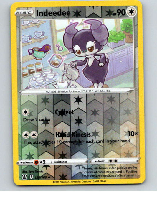 2021 Pokemon S&S Battle Styles Reverse Foil #120 Indeedee U V84937 Image 1