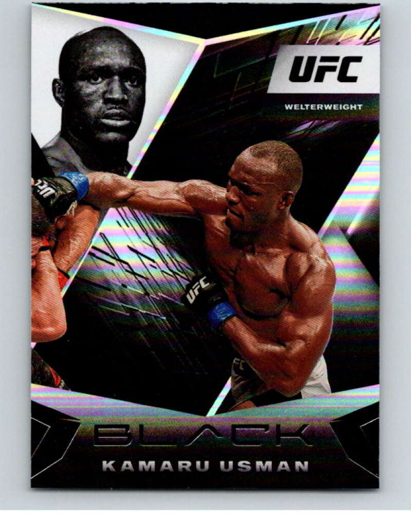 2021 Panini MMA Chronicles  Black #104 Kamaru Usman MMA   V84946 Image 1