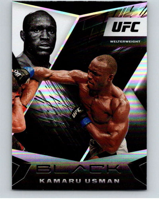 2021 Panini MMA Chronicles  Black #104 Kamaru Usman MMA   V84946 Image 1