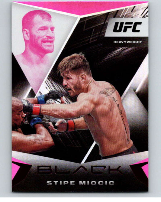 2021 Panini MMA Chronicles  Black Pink #110 Stipe Miocic MMA   V84957 Image 1